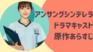 アンサングシンデレラドラマキャスト原作あらすじ